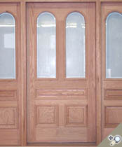 EU105 Glass Panel Entrance Unit